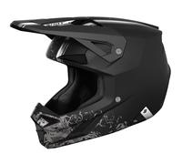 Casco da motocross Shot Speed Battle nero opaco XL