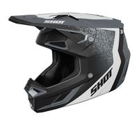 Casco da motocross Shot Speed Hybrid grigio opaco S