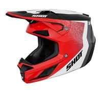 Casco da motocross Shot Speed Hybrid rosso lucido L