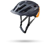 Cairn Prism Xtr Ii Mtb Helmet Nero S Mat Black / Neon Orange