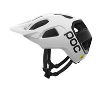 Casco da MTB POC Cularis (Bianco Idrogeno/Nero Uranio Opaco con Logo) M (55-58 cm)
