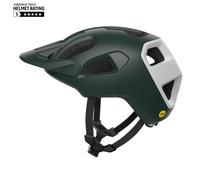 Casco da ciclismo POC Cularis Pargasite Green Matt/Hydrogen White Matt M