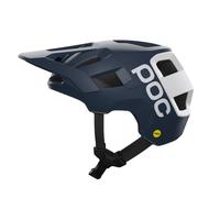 Poc kortal race mips casco da mtb blu navy bianco