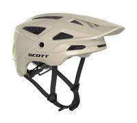 Scott - Casco da MTB - Stego Plus (Ce) Beige / Radium Yellow - Taglia L Beige L