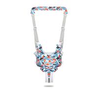 Casco da passeggio per bambini, senza urti, con cuscino protettivo di sicurezza per bambini, casco di sicurezza per camminare, set di cinture per bambini (orso blu bianco 2)