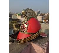 Casco da pompiere in ottone antico stile vintage Firefighter Rescue 1800
