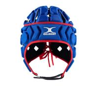 Casco da rugby Gilbert Octane Royal/rosso, taglia XS