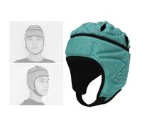 Casco da rugby regolabile, copricapo da calcio, portiere, skateboard,