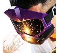 Casco da saldatura antiriflesso auto oscuramento regolabile | Cappuccio di saldatura di sicurezza per la macinazione di brasatura di saldatura della torcia di produzione automobilistica