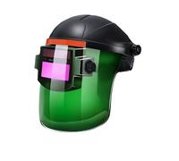 Casco da saldatura auto scuro, protezione automatica per il viso per | Casco da saldatura con tecnologia a colori reali per meccanici, officine, garage, industria automobilistica, edilizia