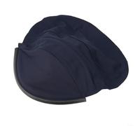Casco da saldatura avvolgente in pelle con archetto da collo, colore: nero | Pelle e stoffa, blocca scintille e calore, si adatta alla maggior parte dei caschi, facile clip push-on, 46 x 43,5 cm