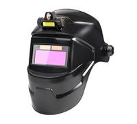 Casco da saldatura con oscuramento automatico, cappuccio per saldatura montato sulla testa con ampia area di visualizzazione, maschera per saldatura con attenuazione automatica alimentata da