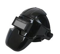 Casco da saldatura con oscuramento automatico, casco da saldatura oscuramento, casco da saldatura con coperchio ribaltabile, protezione leggera per lucidatura di saldatura
