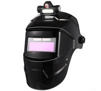 Casco da saldatura solare, con oscuramento automatico e 10 lenti, fascia regolabile, protezione per il viso e gli occhi