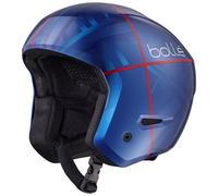Bollé - Casco da sci - Medalist Pure Alexis Pinturault Signature Series in Pelle - Taglia 59-62 cm - Blu navy