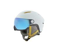 Casco da sci con visiera BOLLE V-ATMOS (Ice White Matte - Photochromic Blue Cat 1 to 3) Unisex 55-59 cm