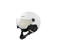 Casco da sci con visiera Cairn Android Visor (Mat White Biscuit) 61-62 cm