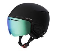 Casco da sci, snowboard, snowboard, con visiera, Head Cinema Photo - nero, taglia: XL/XXL (60 - 63 cm) - Casco Viesier - con sistema di ventilazione ottimizzato - Gusci rigidi per sci e snowboard