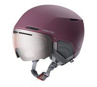 Head Cinema Woman Visor Helmet Viola 54-57 cm / Red/Silver/CAT2