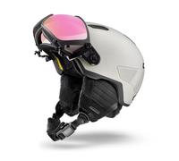 Casco da sci con visiera Julbo C GLOBE EVO M (Beige) Unisex 54-58 cm