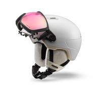 Casco da sci con visiera Julbo Globe Evo (Beige- REACTIV 1-3 High Contrast) 54-58 cm