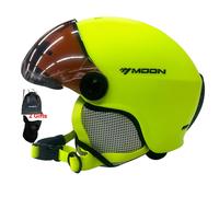 Casco da sci MOON MS99 Visiera Raggi UV integrata PC+EPS Antivento Snowboard CE