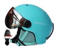 Casco da sci MOON MS99 Visiera Raggi UV integrata PC+EPS Antivento Snowboard CE