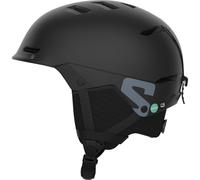 Casco da sci Salomon Husk JR, junior, nero 56-59cm Black