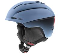 Casco da sci Uvex Gravitate, blu 59-61cm Stone Blue/Grad Black Matt