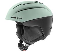 Casco da sci Uvex Gravitate, verde chiaro 51-55cm Oxid Green/Black Matt