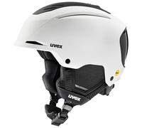 Uvex Resolution MIPS, casco da sci, bianco/nero 55-59cm Black-White Matt
