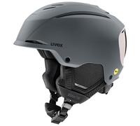 Uvex Resolution MIPS, casco da sci, grigio 55-59cm Rhino-Warm Grey Matt