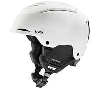 Uvex Resolution, casco da sci, bianco 52-55cm White Matt