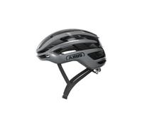 ABUS Casco da ciclismo AirBreaker 2.0 - casco da ciclismo leggero con ventilazione, aerodinamica, sicurezza e comfort per il ciclismo professionistico - per donne e uomini - taglia S, argento