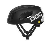 Casco da strada POC Cytal (Uranium Black Matt/Hydrogen White w. Logo) ONE