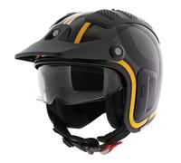 Casco da trial Shark X-Drak 2 Thrust-R lucido - taglia XS - nero antracite ar...
