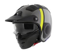 Casco da trial Shark X-Drak Terrence giallo antracite opaco AAY - taglia XS