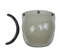 Casco del motociclo Del Casco Lente Retrò Bolla Casco Lenti 3 Snap PC Visiera