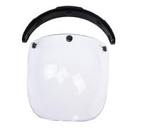 Casco del motociclo Del Casco Lente Retrò Bolla Casco Lenti 3 Snap PC Visiera