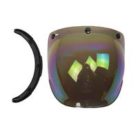 Casco del motociclo Del Casco Lente Retrò Bolla Casco Lenti 3 Snap PC Visiera