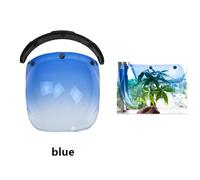 Casco del motociclo Del Casco Lente Retrò Bolla Casco Lenti 3 Snap PC Visiera