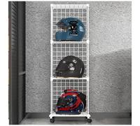 Casco del Motociclo Rack di stoccaggio Cappello in Metallo Rack, Casco organizzare vetrina per Il Casco di Calcio/Casco della Bici/Casco da Baseball, Grandi Cappelli Organizer