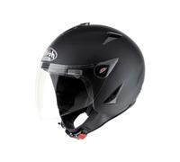 Casco Demi Jet Airoh JT11 Color Black Matt