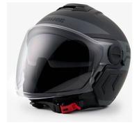 Blauer Demi Jet DJ-01 Graphic B Casco Jet, nero, Taglia XS (52/54)