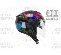 CASCO DEMI JET CGM 126S IPER DISCO VISIERA LUNGA TAGLIA XL (60 Cm.)