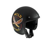 Casco demi-jet Diesel by Agv Old Jack Multi OJ3 nero giallo ross XS