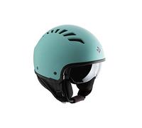 CASCO DEMI-JET EL'FRESH TIFFY BLU OPACO XS