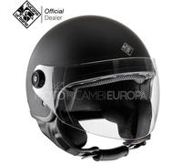 Casco Demi jet Tucano el Jettin Nero Carbone ultra leggero omologato ECE 22.06