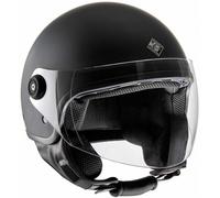 Casco Demi-Jet Tucano Urbano El Jettin Nero Opaco Taglia XL