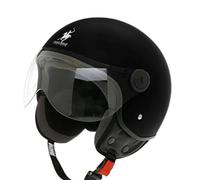 CASCO DEMI JET V/ELIX ECE2206 NERO OPACO L